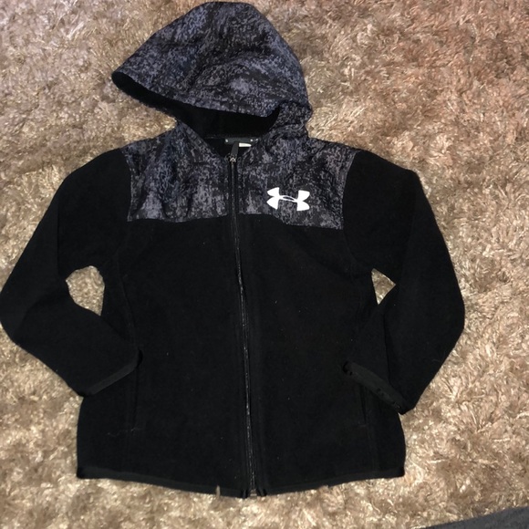 under armour boys fleece jacket